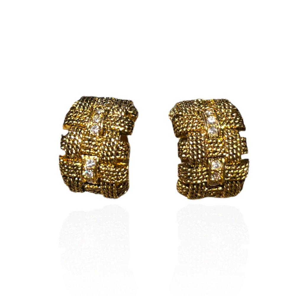 ✧ Dome earrings (vintage)